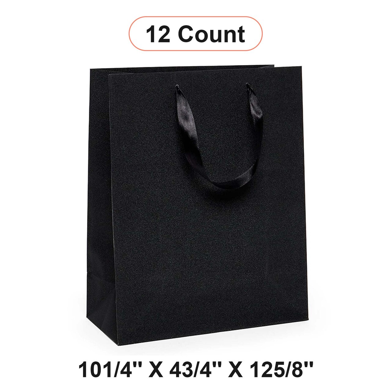 Glitter Grain Euro Totes 10 1/4'' x 4 3/4'' x 12 5/8'' for Elegant Packaging